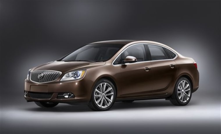 GM will unveil the Buick Verano at the Detroit auto show, its only new model to debut at the event.